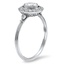 The Harmonie Ring, smalltop view on a hand
