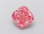 1.21 Ct. Fancy Vivid Pink Cushion Lab Grown Diamond