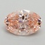 2.02 Ct. Fancy Vivid Pink Oval Lab Grown Diamond