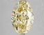 5.02 Ct. Fancy Intense Yellow Oval Lab Grown Diamond