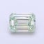 1.57 Ct. Fancy Intense Green Emerald Lab Grown Diamond