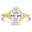 Custom Modern Solitaire Engagement Ring