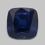 9.0mm  Blue  Cushion   Sapphire