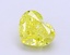 1.88 Ct. Fancy Vivid  Yellow Heart Lab Grown Diamond