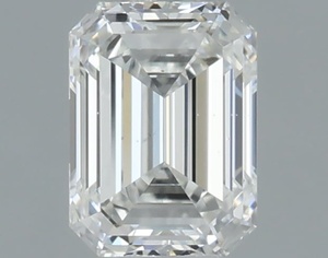 Emerald diamond — real photo