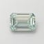 0.72 Ct. Fancy Intense  Green Emerald Lab Grown Diamond