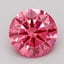 0.47 Ct. Fancy Vivid  Pink Round Lab Grown Diamond