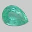 8.0x5.9mm  Green  Pear   Emerald