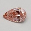 0.40 Ct. Fancy Vivid Pink Pear Lab Grown Diamond