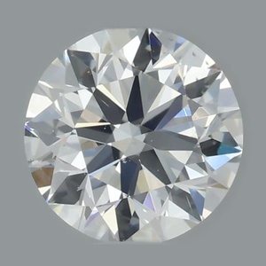 Round diamond — real photo