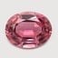 9.1x7.1mm Unheated Bi-Color  Oval   Tourmaline