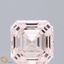 3.3 Ct. Fancy Light Pink Asscher Lab Grown Diamond