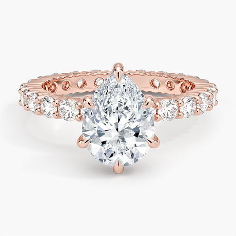 14K Rose Gold Perfect Fit Eternity Diamond Ring (1 1/3 ct. tw.)