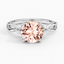 18K White Gold Willow Diamond Ring (1/8 ct. tw.), smalltop view