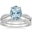 18KW Aquamarine Petite Luxe Twisted Vine Bridal Set (1/2 ct. tw.), smalltop view