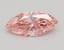 0.84 Ct. Fancy Vivid Pink Marquise Lab Grown Diamond
