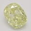 1.58 Ct. Fancy Yellow Cushion Diamond