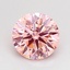1.01 Ct. Fancy Intense Pink Round Lab Grown Diamond