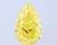 3.54 Ct. Fancy Intense Yellow Pear Lab Grown Diamond