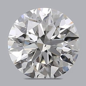 Round diamond — real photo