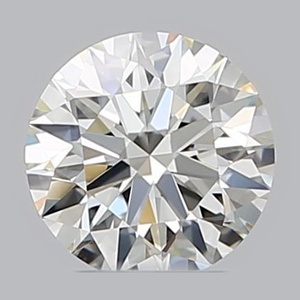 Round diamond — real photo