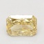 0.92 Ct. Fancy Vivid Yellow Radiant Lab Grown Diamond