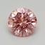 0.44 Ct. Fancy Vivid Pink Round Lab Grown Diamond