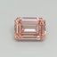 1.52 Ct. Fancy Intense Pink Emerald Lab Grown Diamond
