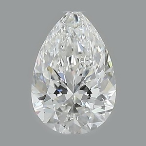 Pear diamond — real photo