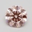 2.00 Ct. Fancy Light Pink Round Lab Grown Diamond