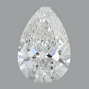 Pear diamond — real photo