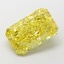 4.03 Ct. Fancy Intense  Yellow Radiant Lab Grown Diamond