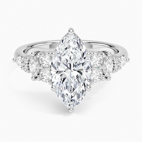 Platinum Jacqueline Diamond Ring