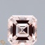3.60 Ct. Fancy Pink Asscher Lab Grown Diamond