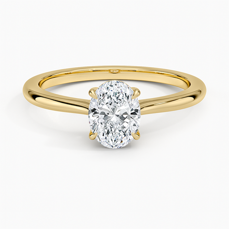 Solitaire Engagement Ring - Elle