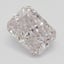 0.63 Ct. Light Pink Radiant Diamond