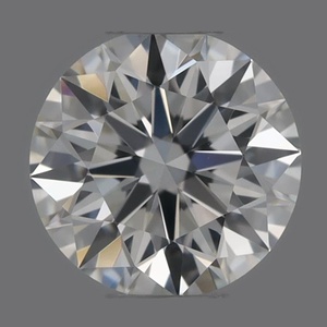 Round diamond — real photo