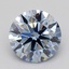 1.03 Ct. Fancy Vivid  Blue Round Lab Grown Diamond