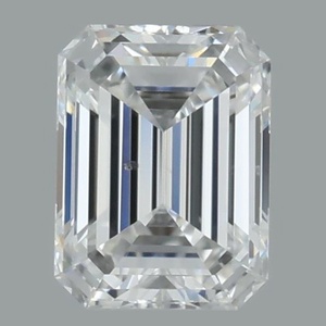 Emerald diamond — real photo