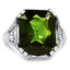 Art Deco Tourmaline Cocktail Ring