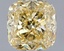 1.08 Ct. Fancy Intense  Yellow Cushion Lab Grown Diamond