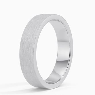 Sapphire Accented Wedding Ring