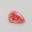 0.32 Ct. Fancy Vivid Pink Pear Lab Grown Diamond