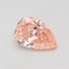 0.54 Ct. Fancy Vivid Pink Pear Lab Grown Diamond