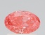 0.75 Ct. Fancy Vivid Pink Oval Lab Grown Diamond