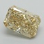 1.60 Ct. Fancy Vivid Yellow Radiant Lab Grown Diamond