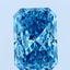 5.04 Ct. Fancy Vivid Blue Radiant Lab Grown Diamond