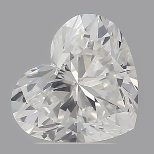 Heart diamond — real photo