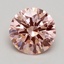 1.57 Ct. Fancy Intense Pink Round Lab Grown Diamond