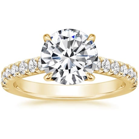 18K Yellow Gold Sienna Diamond Bridal Set (7/8 ct. tw.)
